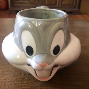 Applause Inc Bugs Bunny 3D mug. 1992. Vintage.